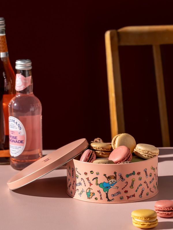 Blechdose Pippi Langstrumpf Rosa – Ø 15 cm