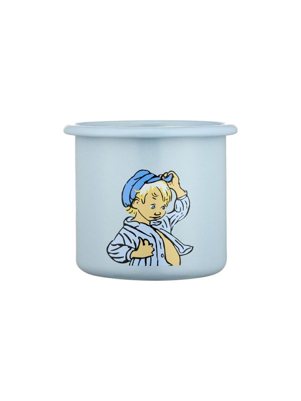 Enamel mug Emil in Lönneberga 2,5 dl  - Blue