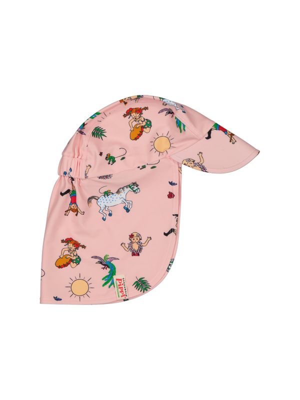UV-keps Pippi Långstrump - Rosa