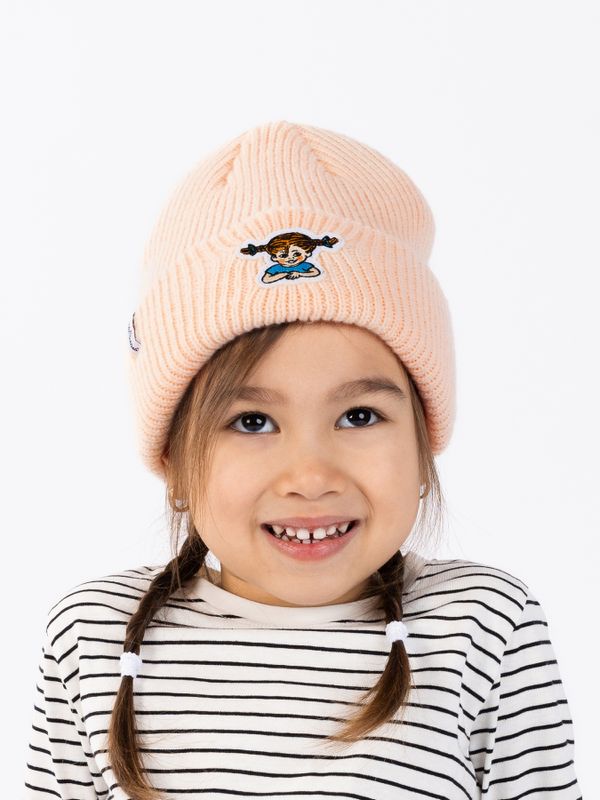 Mütze Pippi Langstrumpf Kinder – Apricot