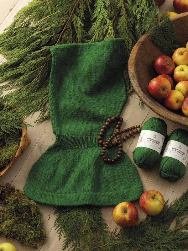 Knitting-kit Birk's hat Ronja the Robber's daughter - Green