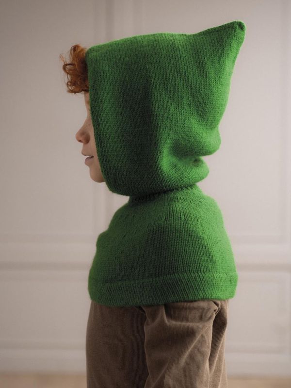 Knitting-kit Birk's hat Ronja the Robber's daughter - Green