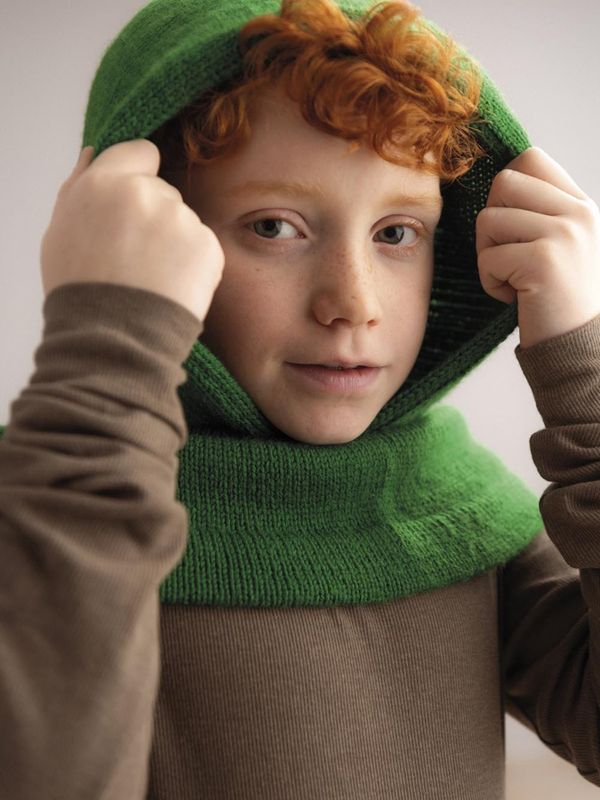 Knitting-kit Birk's hat Ronja the Robber's daughter - Green