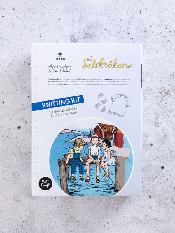 Knitting-kit Tjorvens sweater Seacrow Island