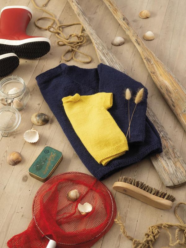 Knitting-kit Tjorvens sweater Seacrow Island