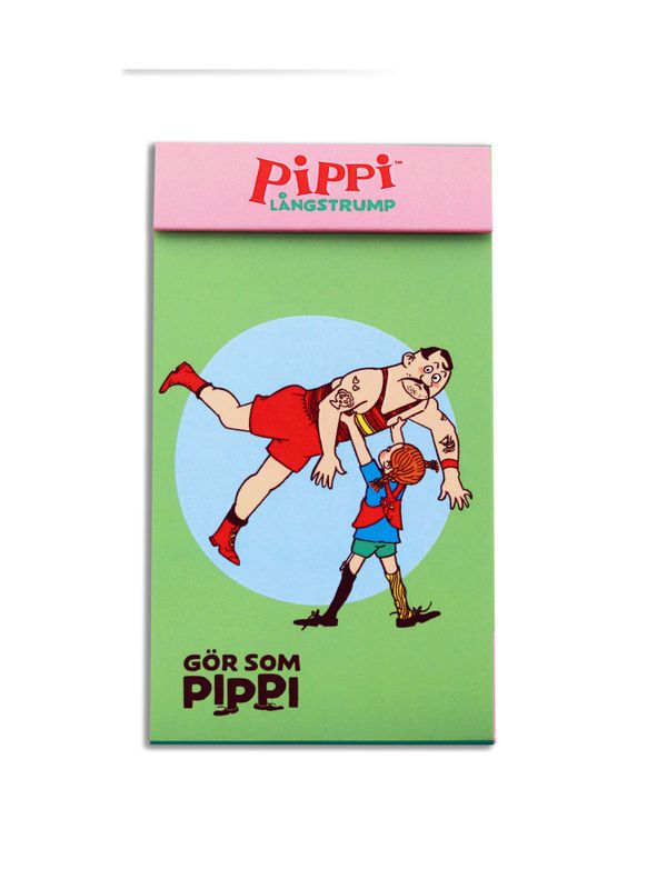 Mini Notepad Pippi Longstocking - Strong Like Pippi