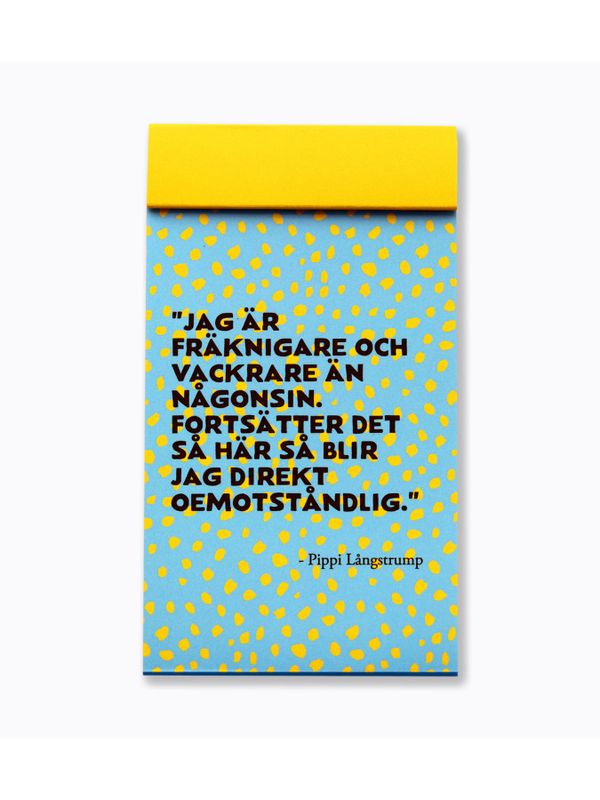 Mini Notepad "Frecklier than ever" - Swedish
