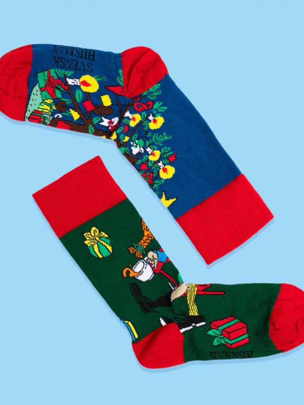 Socks Pippi Longstocking - Red