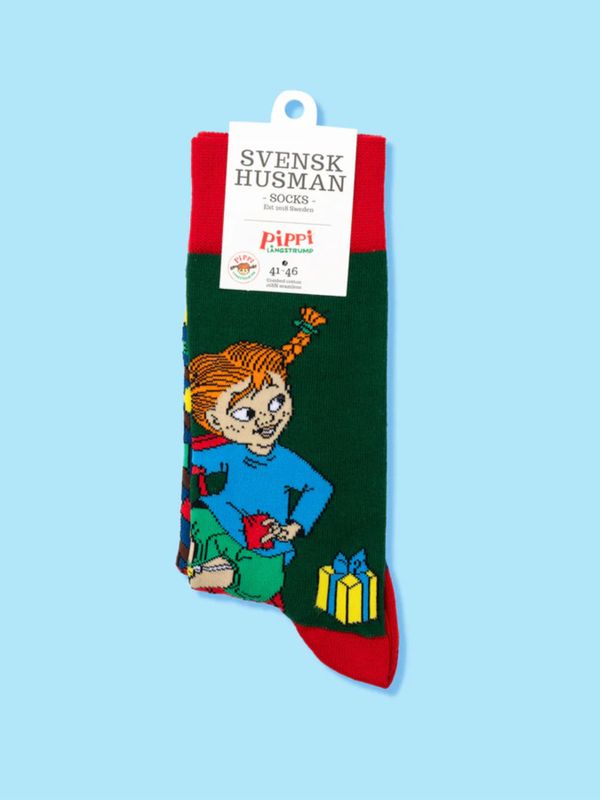 Socks Pippi Longstocking - Red