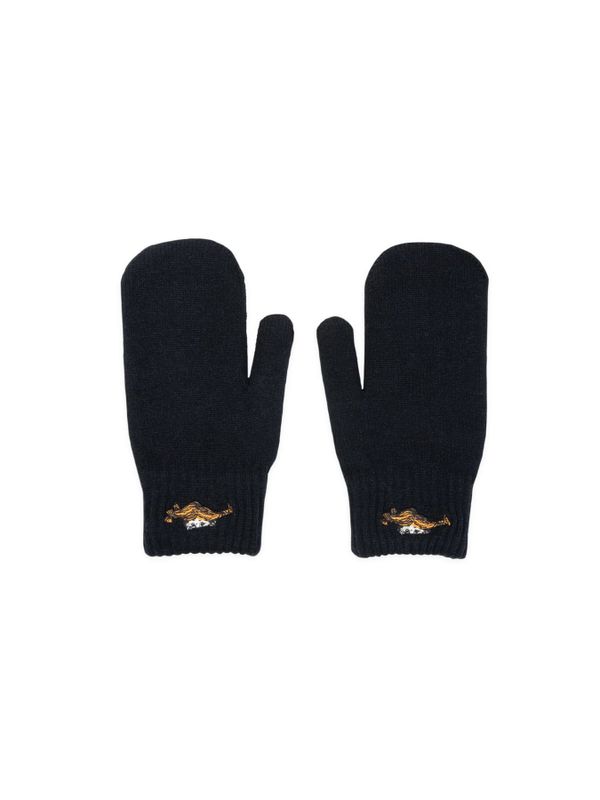 Set with Beanie and mitten Pippi Longstocking, adult - Black