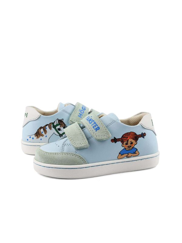 Sneakers Pippi Långstrump - Ljusblå