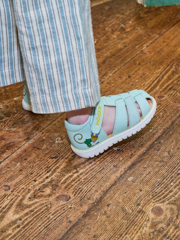 Sandaler Pippi Långstrump - Mintgrön
