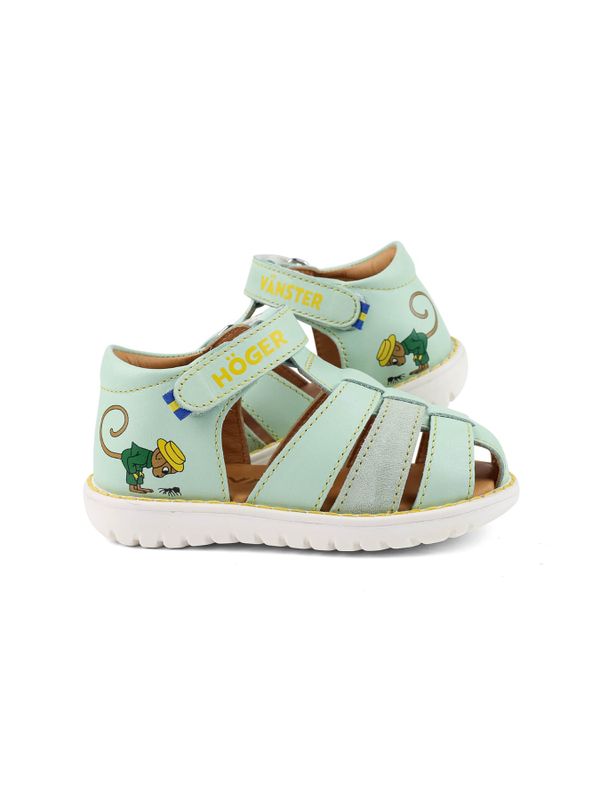Sandaler Pippi Långstrump - Mintgrön