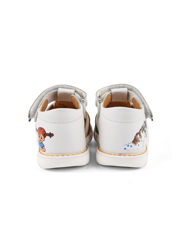Sandaler Pippi Långstrump - Vit
