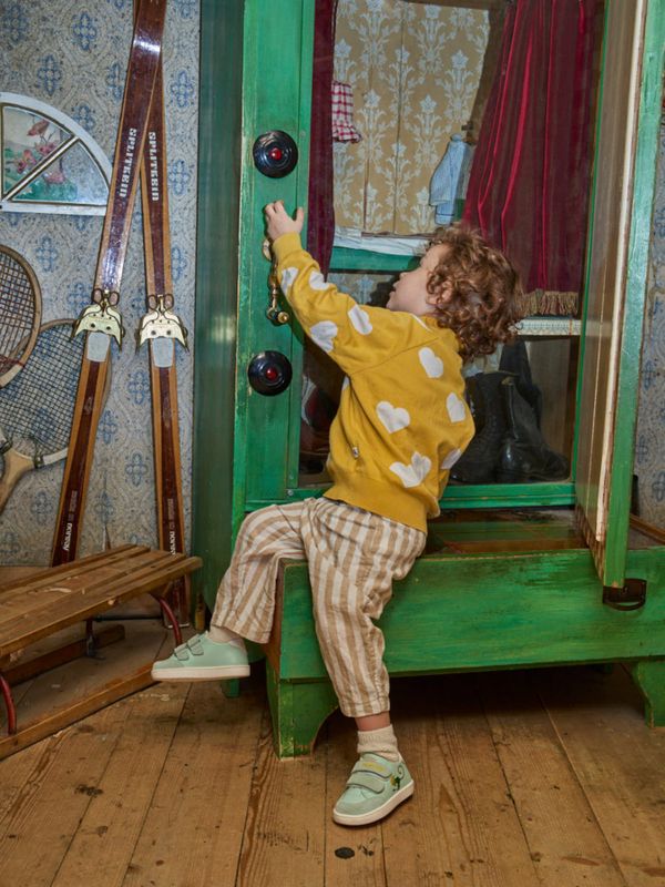 Sneakers Pippi Långstrump - Mintgrön