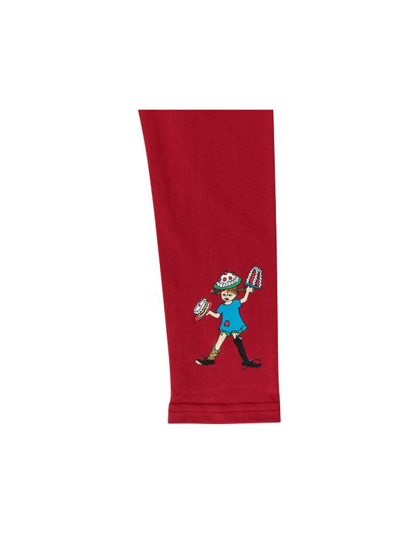 Leggings Pippi Longstocking - Red