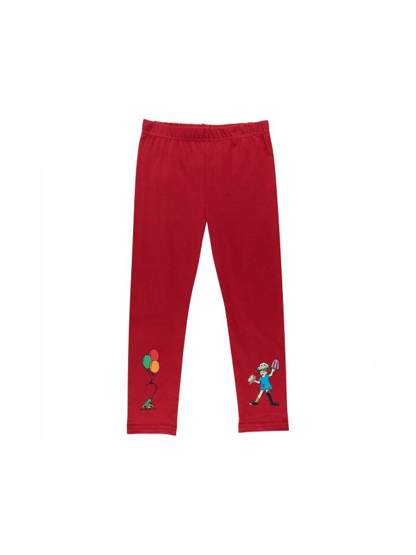Leggings Pippi Longstocking - Red