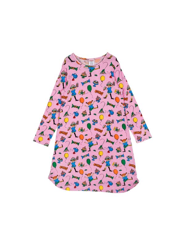 Nightgown Pippi Longstocking-Pink