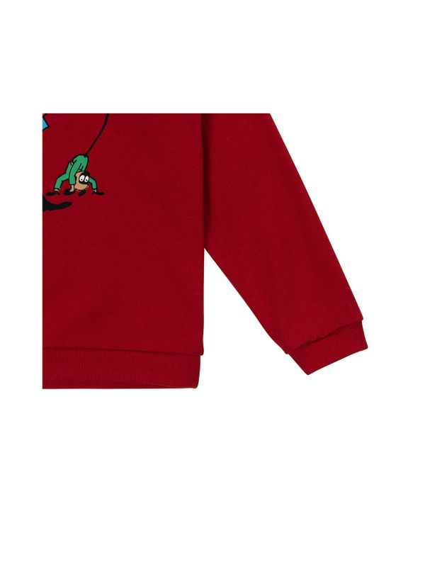 Sweatshirt Pippi Longstocking - Red