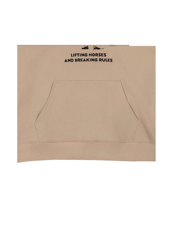 Pippi Longstocking hoodie - Beige