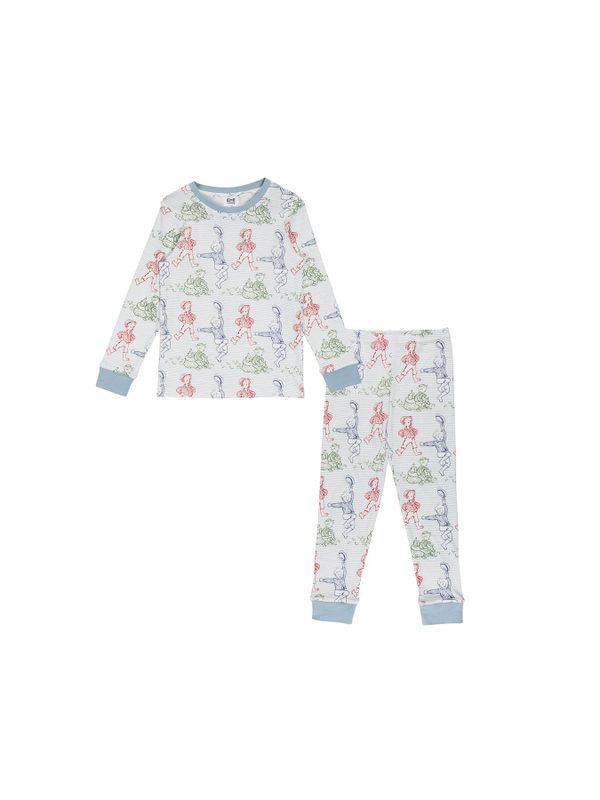 Pyjamas Emil in Lönneberga - White