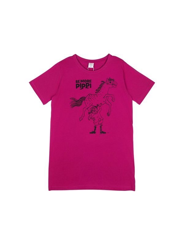 Nightgown Pippi Longstocking, adult - Pink