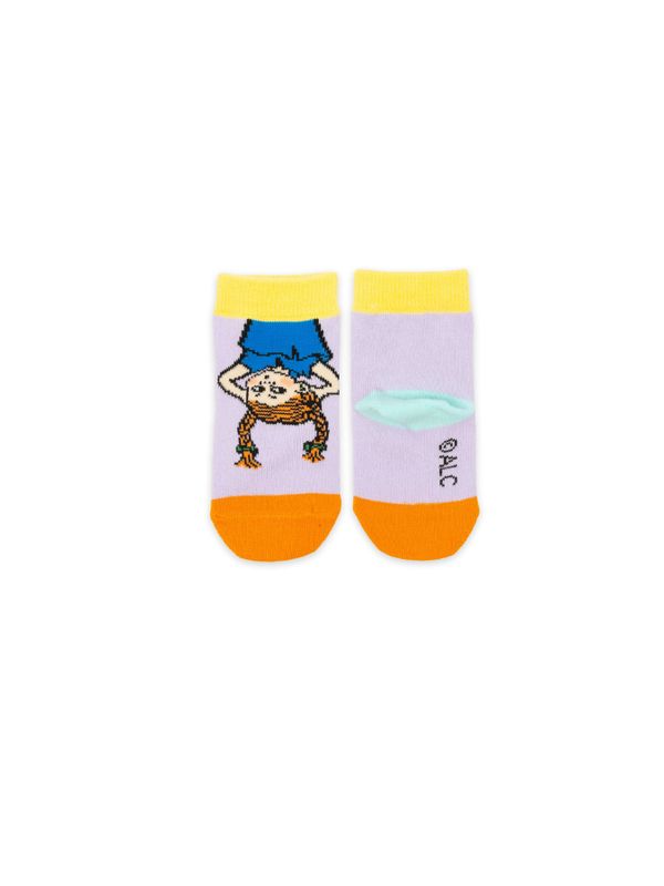 Socks Pippi Longstocking - Baby - Purple