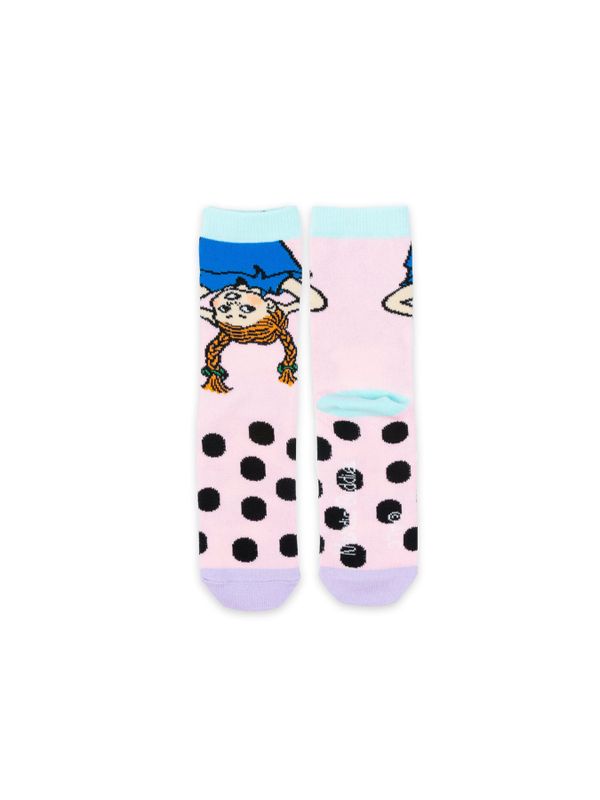 Barnstrumpor Pippi Långstrump - Rosa