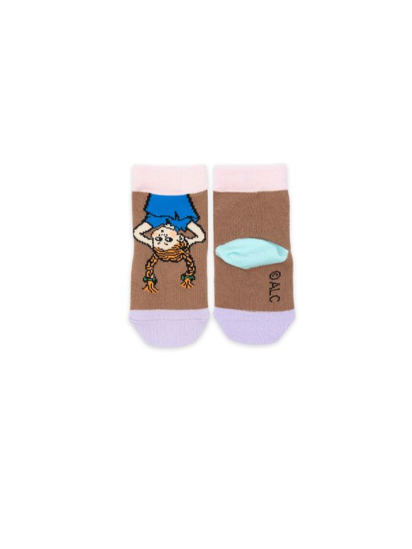 Socks Pippi Longstocking - Baby - Brown