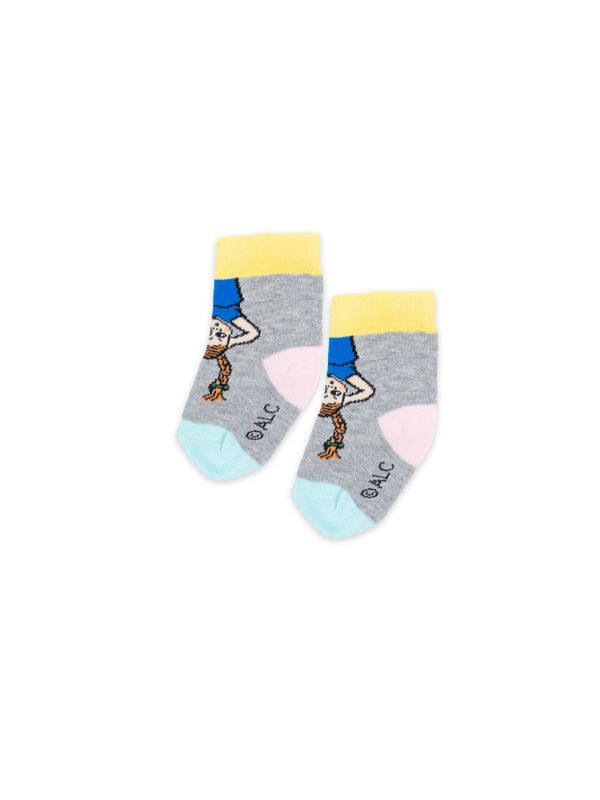 Socks Pippi Longstocking - Baby - Grey