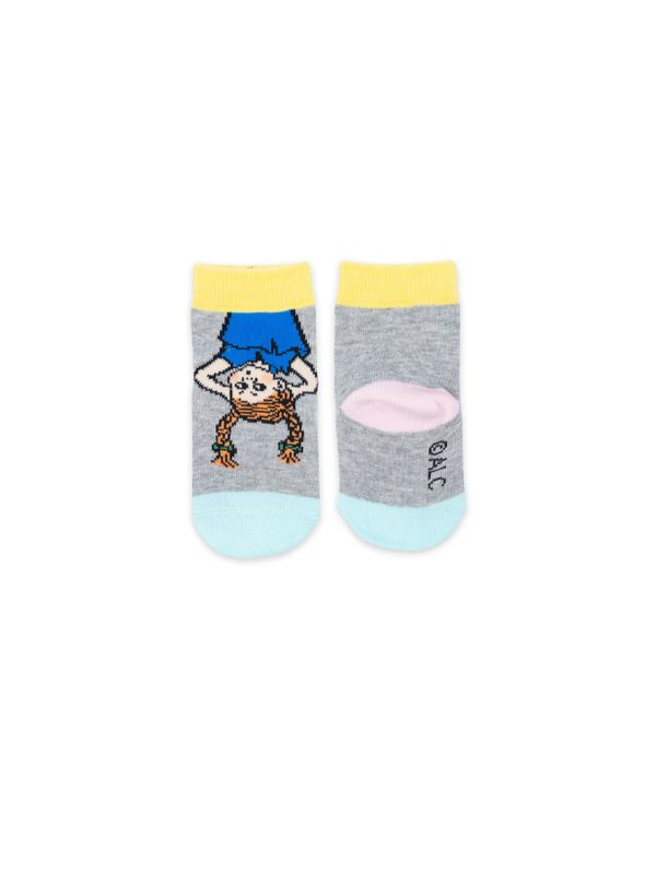 Socks Pippi Longstocking - Baby - Grey