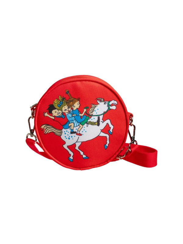 Axelremsväska Pippi Långstrump - Röd