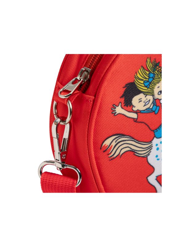 Axelremsväska Pippi Långstrump - Röd