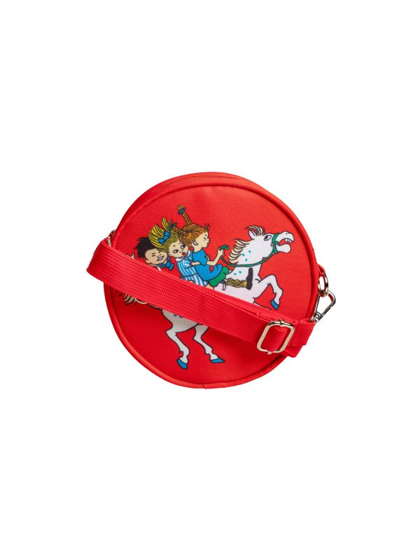 Axelremsväska Pippi Långstrump - Röd