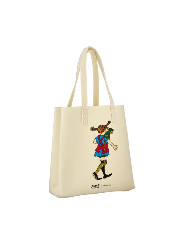 Väska Pippi Långstrump - Vit