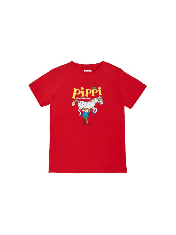 T-shirt Pippi Långstrump - Röd