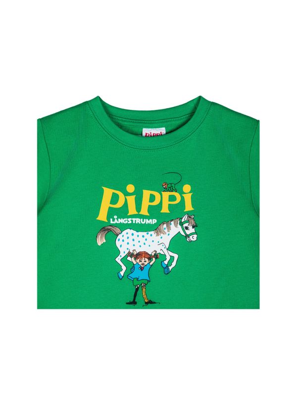 T-Shirt Pippi Langstrumpf – Grün