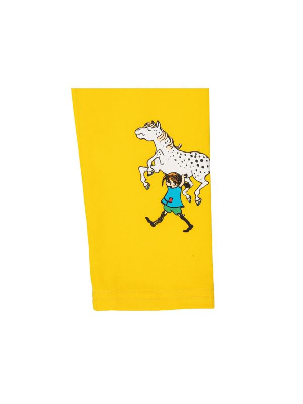 Leggings Pippi Långstrump - Gul