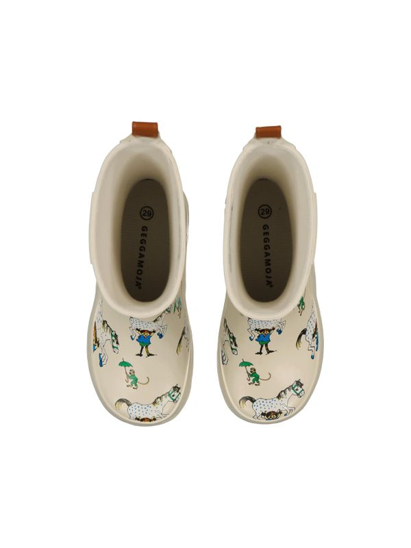 Gummistiefel Pippi Langstrumpf – Weiß