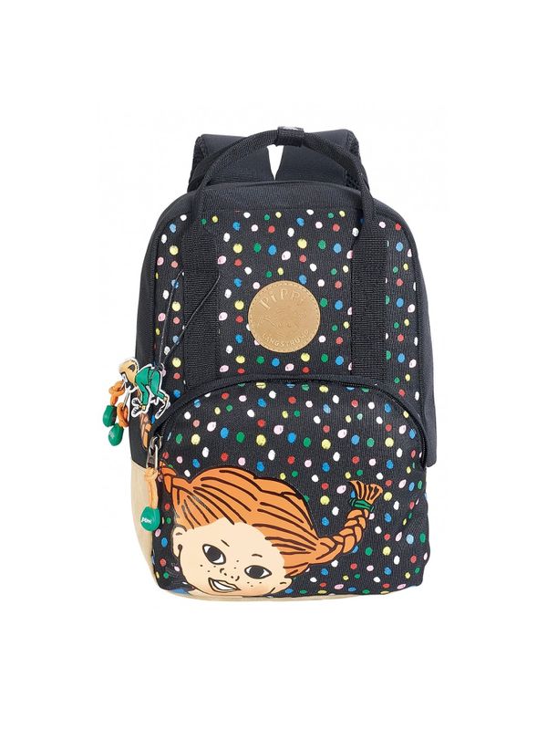 Rucksack Pippi Langstrumpf in Schwarz