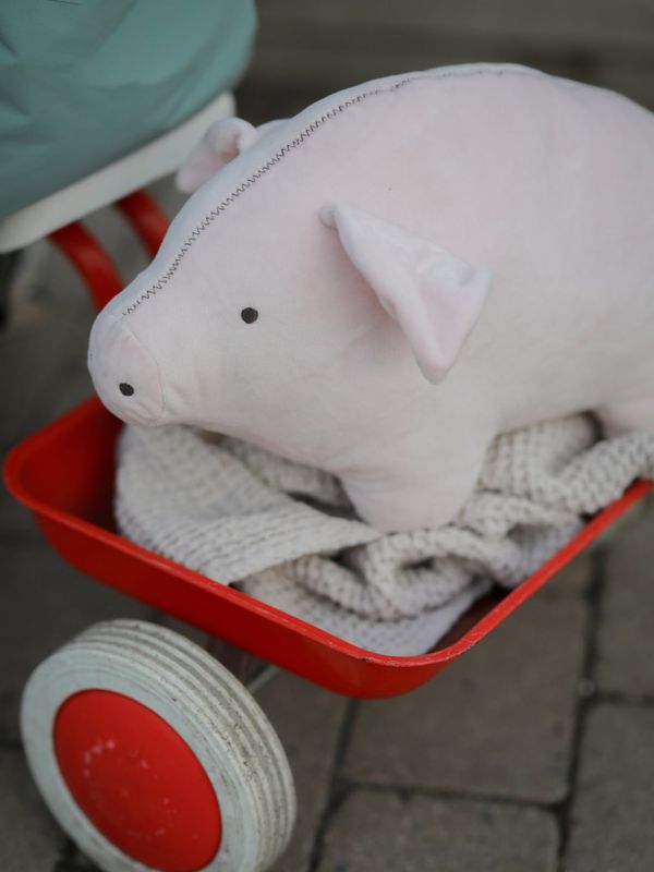 Mjukisdjur Bamsen (i plysch) - Lotta på Bråkmakargatan