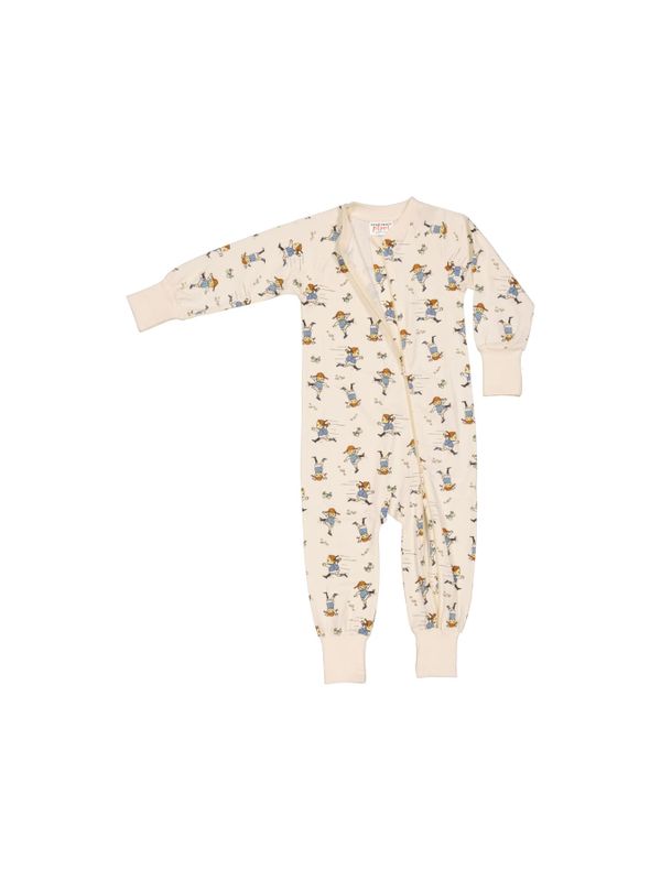 Baby-Schlafanzug Pippi Langstrumpf  – Beige