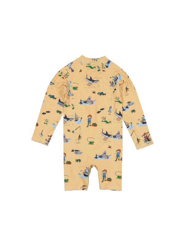 UV-dräkt Pippi Långstrump - Gul