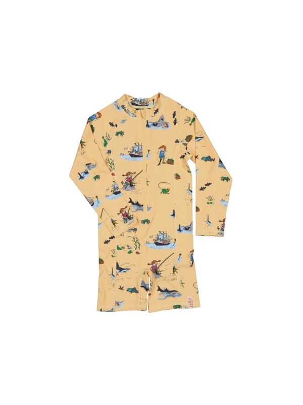 UV-dräkt Pippi Långstrump - Gul