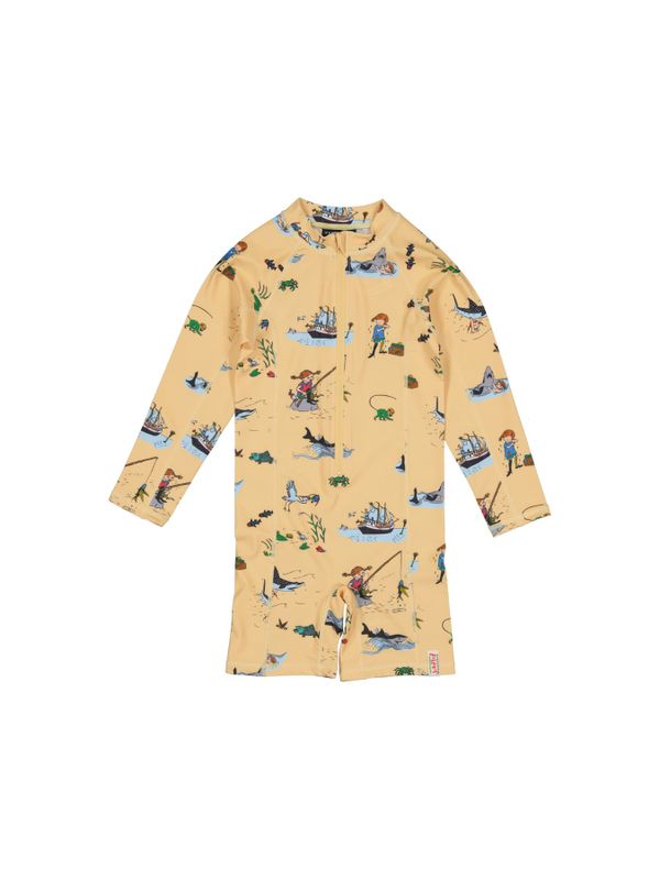 UV-dräkt Pippi Långstrump - Gul
