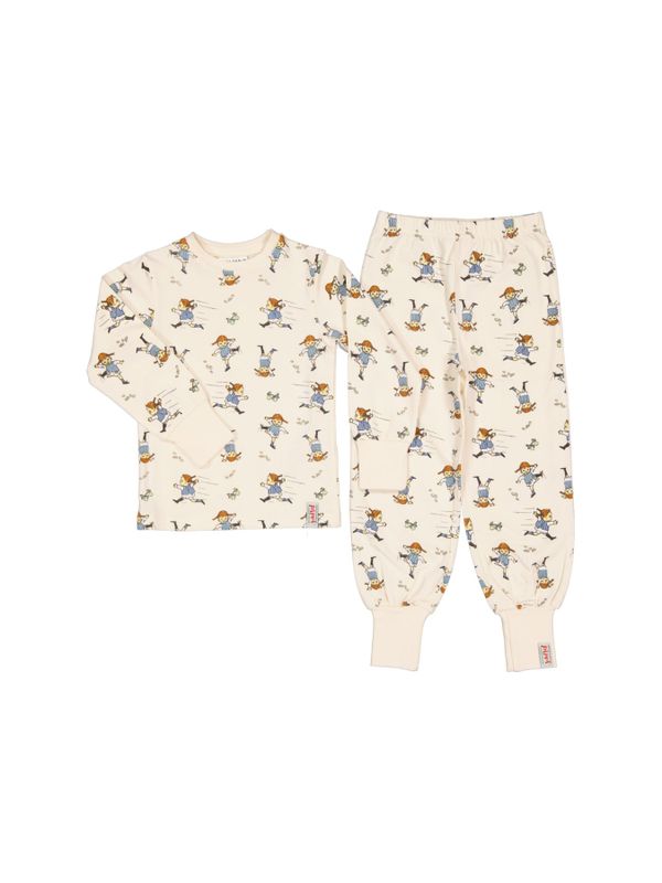 Schlafanzug Pippi Langstrumpf – Beige