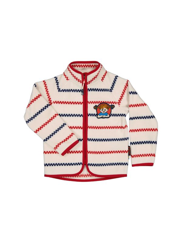 Fleece-Set Pippi Langstrumpf – Weiß/Rot
