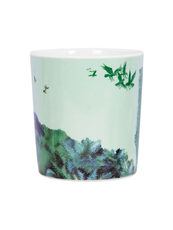 Porcelain mug Ronja, the Robber's Daughter 260 ml - Green