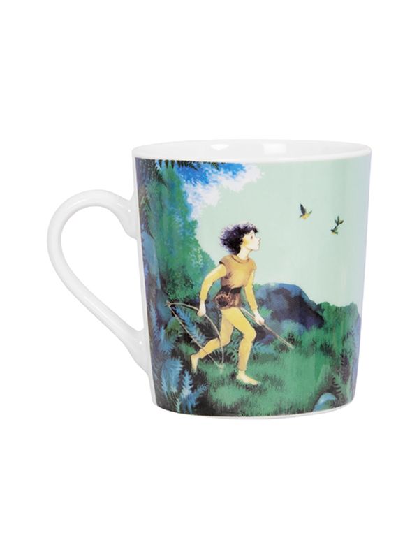 Porcelain mug Ronja, the Robber's Daughter 260 ml - Green