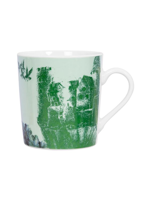 Porcelain mug Ronja, the Robber's Daughter 260 ml - Green